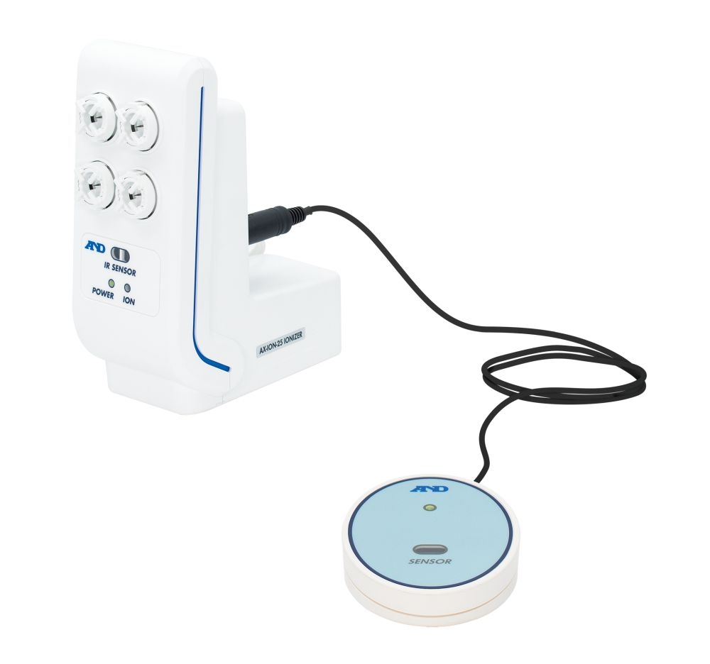 A&D Borealis Series BA-6DTE Dual Range Micro Balance, 2.1 g x 0.001 mg / 6.2 g x 0.01 mg, with Internal Calibration and External Ionizer