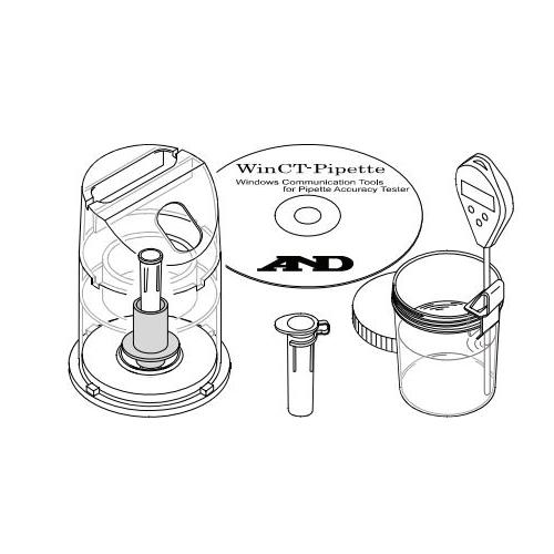 Pipette accuracy testing kit for BM Series, not for use with BM-5/5D (A&D-PN BM-14)