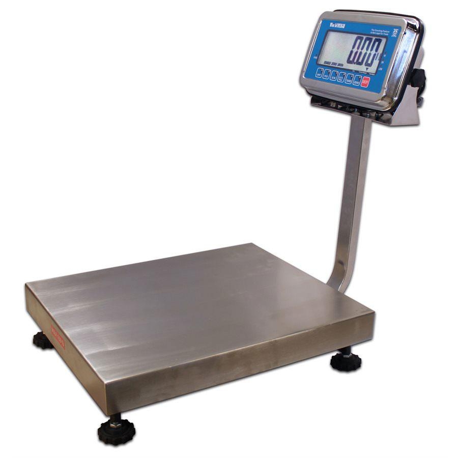 B-Tek C300 Series Bench Scale, 50 lb x .01 lb, 12.6" x 14.2" platform, NTEP approved