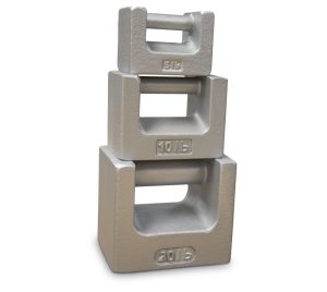 Rice Lake Weighing 50 lb ASTM Class 6 Cast Iron Grip Handle Weight, no accredited certificate