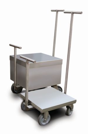 Rice Lake Weighing 100 kg ASTM Class 6 Clean Room Weight Cart, no accredited certificate