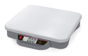 Ohaus i-C12P9 Courier 1000 Series Shipping Scale, 20 lb x 0.01 lb, 11" x 12.4" platform