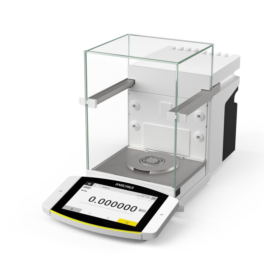 Sartorius MCA66S-3S00-D QP99 HWL Cubis II High-Capacity Micro Balance, 61 g x 0.001 mg (d), with Draft Shield D, Activated Ionizer, Draft Shield Motors and software package QP99