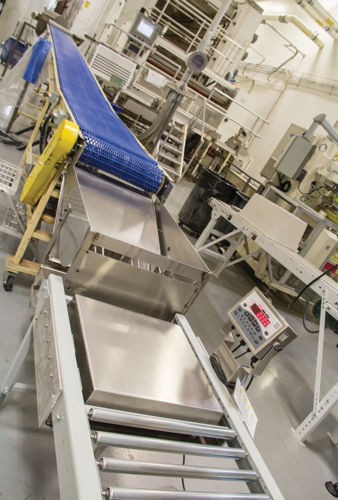 Rice Lake Weighing CW-90 Series Over/Under Checkweigher, 5 lb x 0.001 lb, 10" x 10" platform, 115VAC, NTEP approved