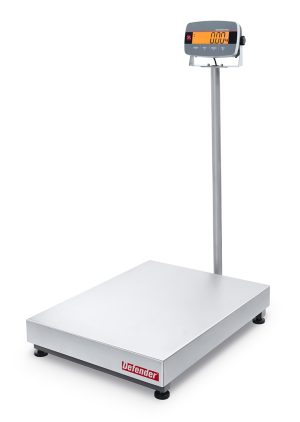 Ohaus D33P300B1V3 Defender 3000 Column Mount Bench Scale, 600 lb x 0.2 lb, NTEP Certified