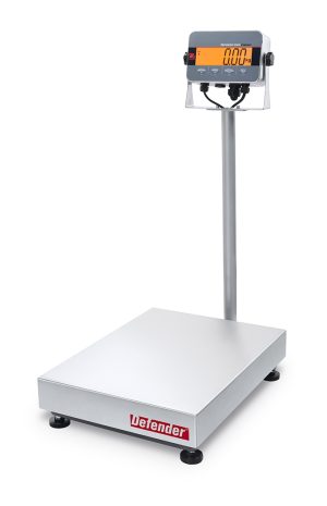Ohaus D33XW75B1L2 Defender 3000 Column Mount Hybrid Bench Scale, 150 lb x 0.05 lb, NTEP Certified