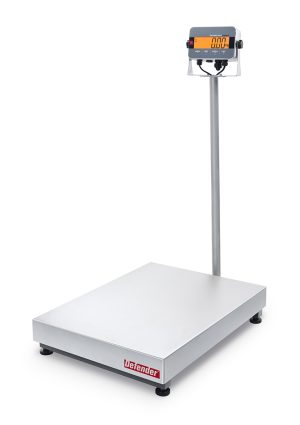 Ohaus D33XW300B1V3 Defender 3000 Column Mount Hybrid Bench Scale, 600 lb x 0.2 lb, NTEP Certified