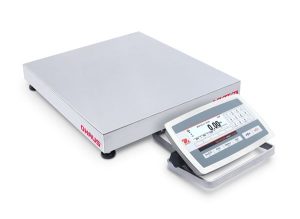 Ohaus D52XW50WQL5 Defender 5000 Low Profile Washdown Bench Scale, 100 lb x 0.02 lb, NTEP Certified