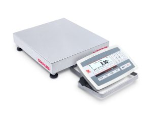 Ohaus D52XW12WQR5 Defender 5000 Low Profile Washdown Bench Scale, 25 lb x 0.005 lb, NTEP Certified