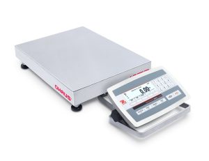 Ohaus D52XW12RTR5 Defender 5000 Low Profile Bench Scale with Stainless Steel Indicator, 25 lb x 0.005 lb, NTEP Certified