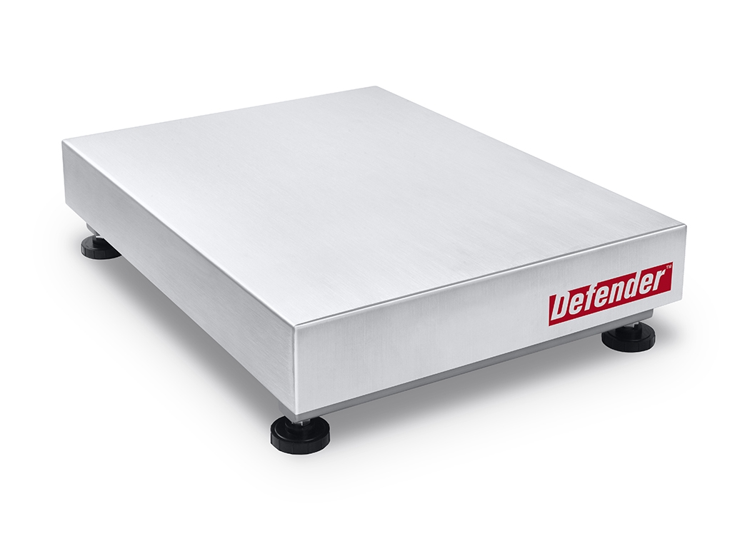 Ohaus D33XW75C1L7 Defender 3000 Column Mount Washdown Bench Scale, 150 lb x 0.05 lb, NTEP Certified