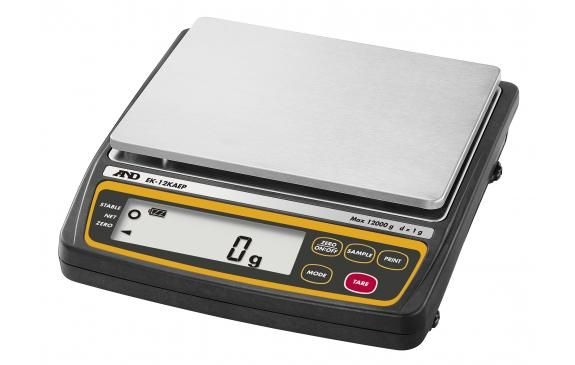 A&D EK-12KAEP Intrisically Safe Compact Bench Scale, 12,000 g x 1 g