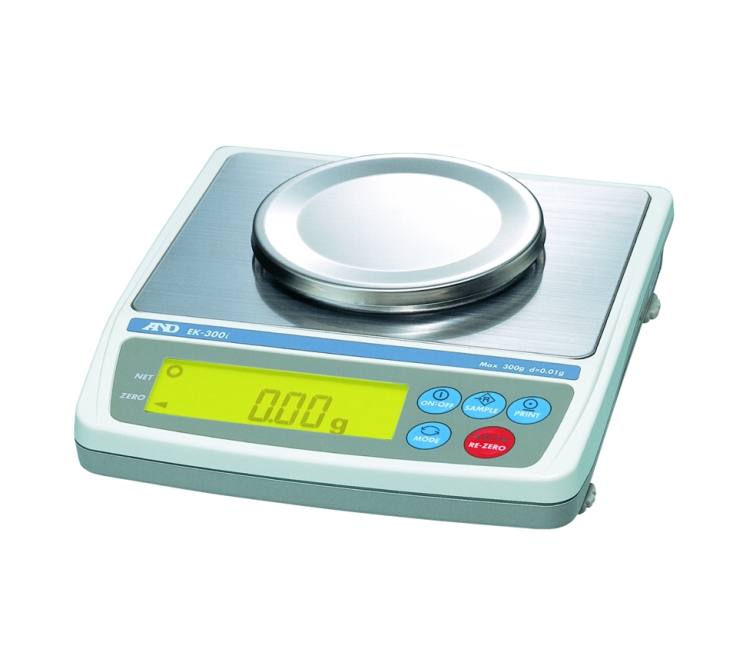 A&D Everest Series EK-410i Compact Balance, 400 g x 0.01 g