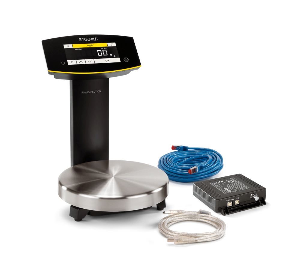 Sartorius EVO1X2N1-C PMA.Evolution Hazardous Area Paint Mixing Scale, 999.95 g / 7500 g x 0.05 g / 0.1 g