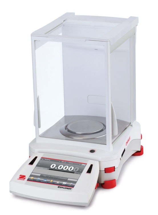 Ohaus EX324N Explorer Analytical Balance, 320 g x 1 mg, NTEP