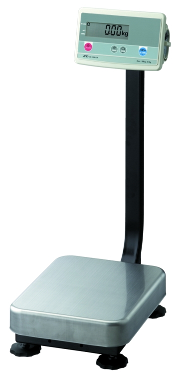 A&D FG-K Series FG-60KAM High Resolution Bench Scale with column, 150 lb x 0.01 lb