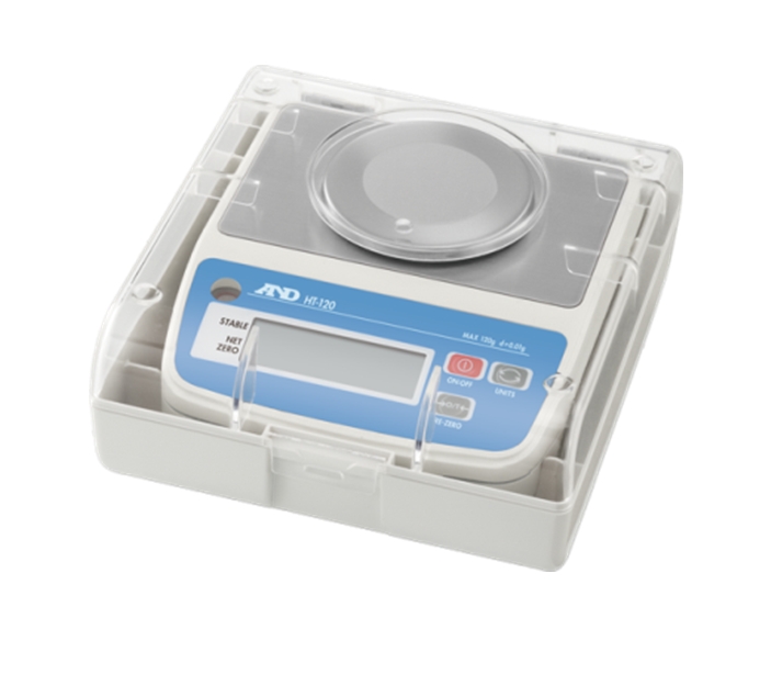 A&D HT Series HT-120 Compact Scale, 120 g x 0.01 g