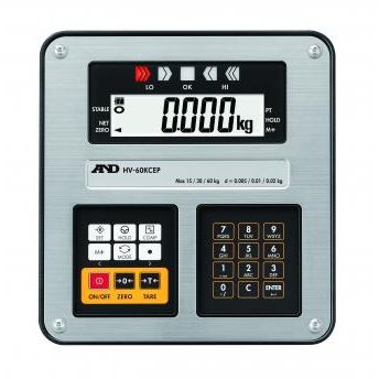 A&D HW-CEP Series HW-200KCEP Intrinsically Safe Scale, 500 lb x 0.05 lb, FM approved