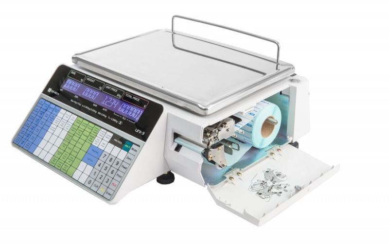 Ishida Uni-3L1 Dual Range Price Computing Scale with Printer, 30 lb x 0.01 lb, NTEP approved