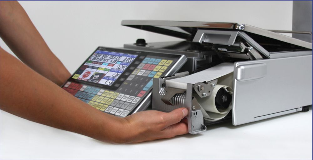 Ishida Uni-7 Dual Range Price Computing Scale with Printer, 30 lb x 0.01 lb, wired LAN, NTEP approved