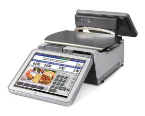 Ishida Uni-9 Dual Range PC-based Price Computing Scale with Pole and Printer, 30 lb x 0.01 lb, RF, NTEP approved