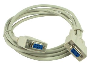 RS-232C cable, 9-pin to 9-pin, 2 m (A&D-PN KO:WW9-9)