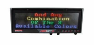 LaserLight3 full color 5-inch messaging remote display (RLW-PN 214825)
