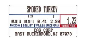 58 x 30 mm, non-UPC labels, 1,000 per roll, 12 rolls per case (CAS-PN LST-8000)