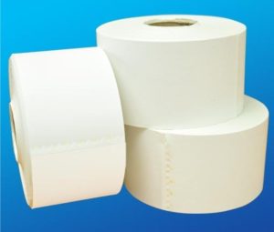 64 mm x 205', blank continuous strip labels, 6 rolls per case - for LP-II only (CAS-PN LST-8050)