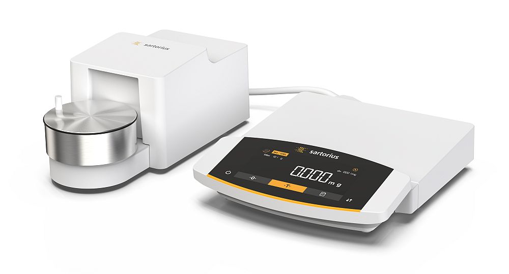 Sartorius MCE10.6S-2S00-F Cubis II Micro Complete Balance, 10.1 g x 1 µg