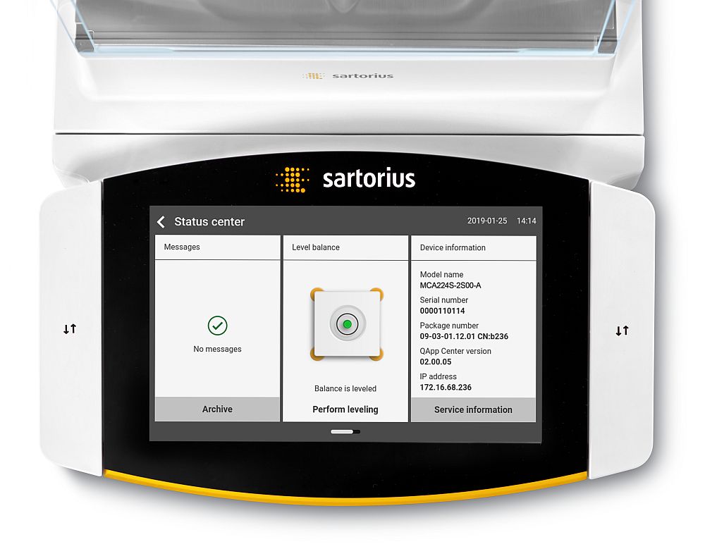 Sartorius MCA524S-2S00-U Cubis II Analytical Complete Balance, 520 g x 0.1 mg