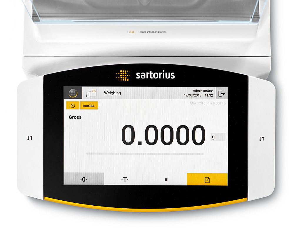 Sartorius MCA10.6S-2S00-F Cubis II Micro Complete Balance, 10.1 g x 1 µg