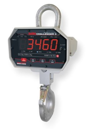 MSI-3460C Challenger 3 Crane Scale, 500 lb x 0.2 lb, Wi-Fi, NTEP approved (PN 208100)