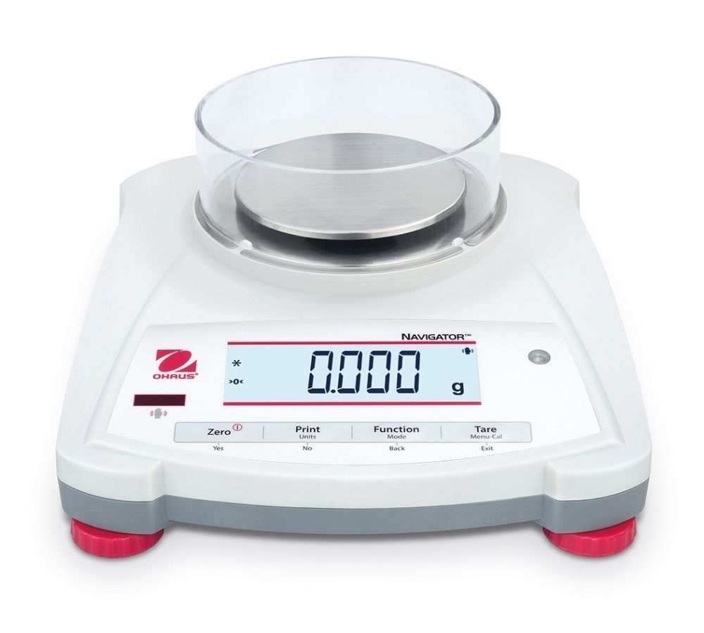 Ohaus NV323 Navigator Portable Balance with removable draft sheild, 320 g x 0.001 g