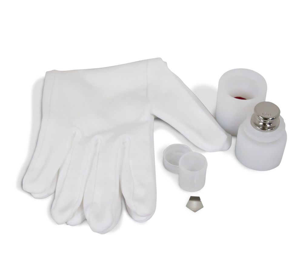 Rice Lake Weighing 1 mg Precision Laboratory OIML Class E2 Weight Kit with Accredited Certificate