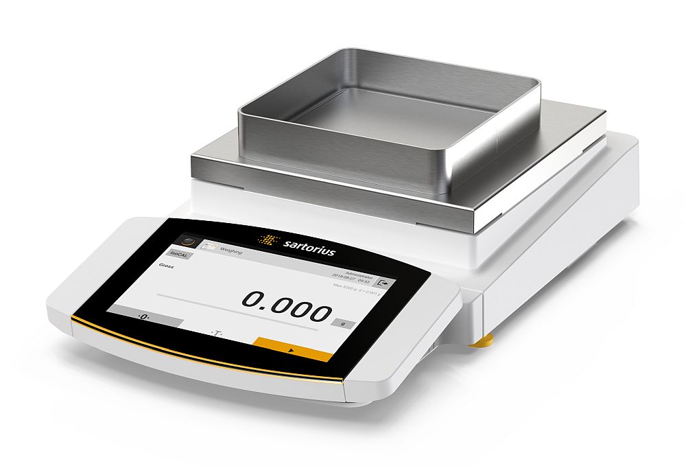 Sartorius MCA5203S-2S00-R Cubis II Precision Complete Balance, 5200 g x 1 mg