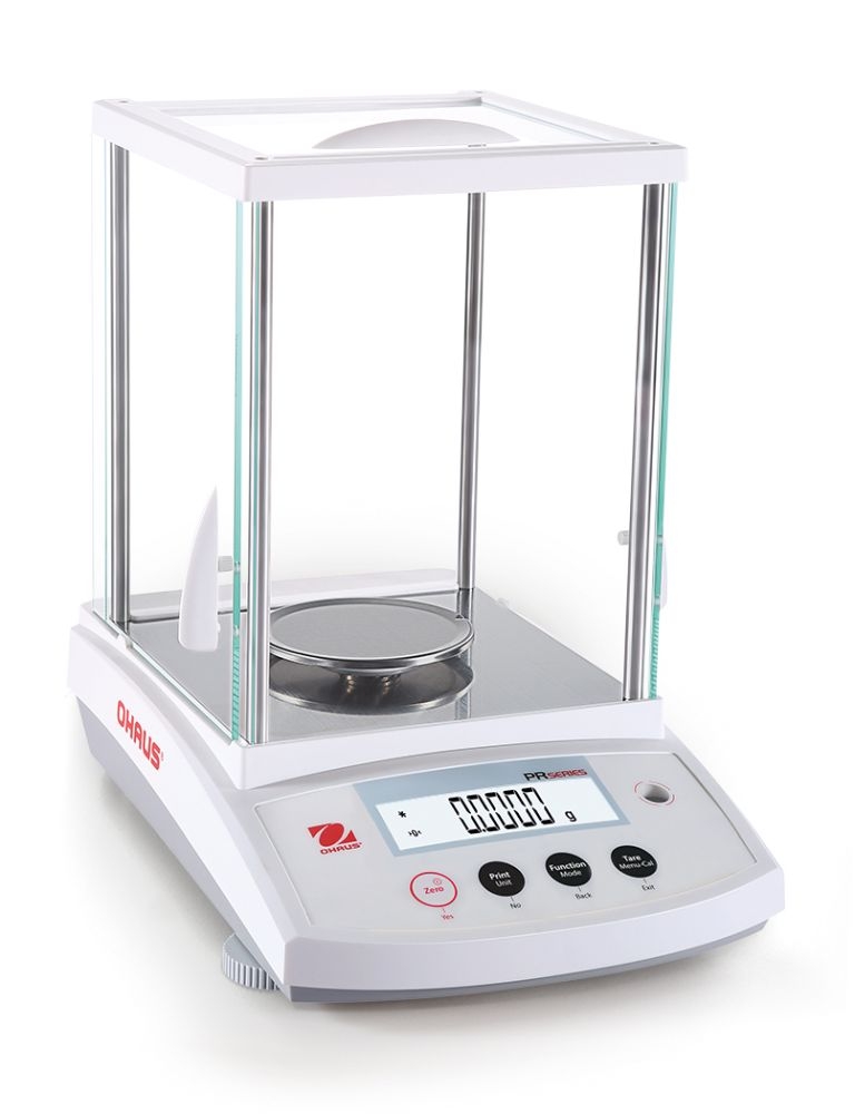 Ohaus PR224 PR Series Analytical Balance with InCal and draftshield, 220 g x 0.0001 g