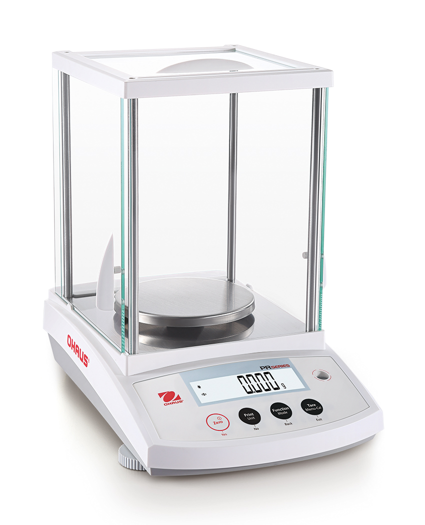 Ohaus PR523N PR Series Analytical Balance with InCal and draftshield, 520 g x 0.01 g, NTEP Certified