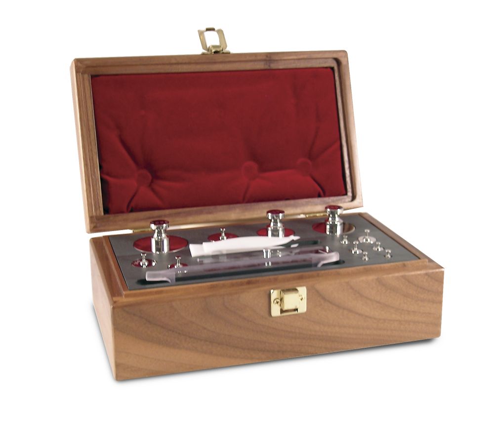 Rice Lake Weighing 200 g - 1 g (421 g) Precision Laboratory ASTM Class 1 Weight Set (5-3-2-1) with Accredited Certificate