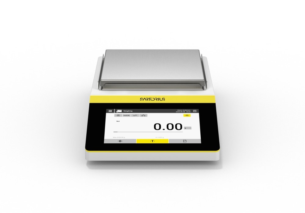 Sartorius QTX1202IMO-1S Quintix Pro Series Precision Balance with internal motorized leveling, 1200 g x 0.01 g