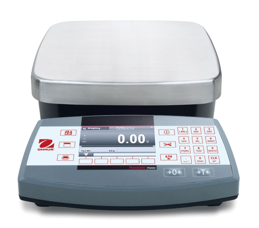Ohaus R71MD6 Ranger 7000 Counting Scale, 15 lb x 0.002 lb, NTEP Certified