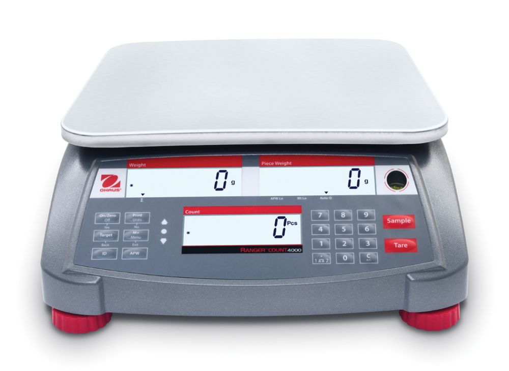 Ohaus RC41M15 Ranger 4000 Counting Scale, 30 lb x 0.01 lb, NTEP Certified