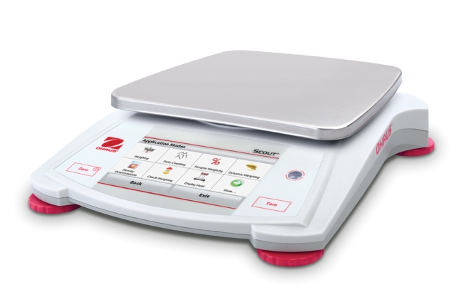 Ohaus STX1202 Scout STX Portable Balance, 1200 g x 0.01 g