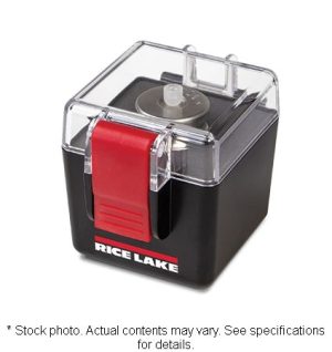 Rice Lake Weighing 50 g ASTM Class 1 Electronic Calibration Weight Kit with Accredited Certificate