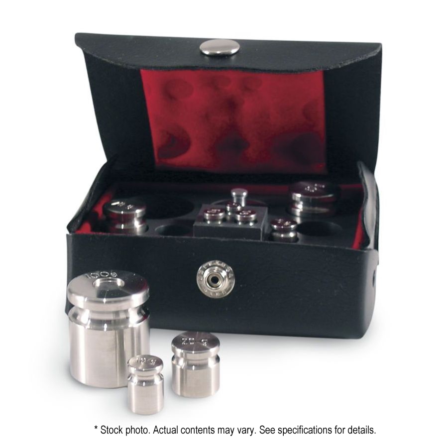 Rice Lake Weighing 100 g - 10 mg (211.19 g) ASTM Class 5 Weight Set, no accredited certificate