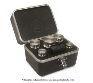 Rice Lake Weighing 2 kg - 10 mg (4.1111 kg) ASTM Class 5 Weight Set with Accredited Certificate