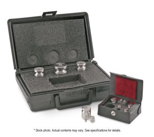 Rice Lake Weighing 500 g - 1 mg (1.11111 kg) ASTM Class 5 Weight Set, no accredited certificate