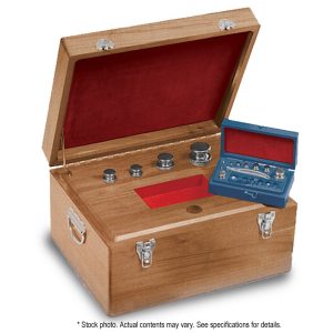 Rice Lake Weighing 5 kg - 100 g (11 kg) Precision Laboratory OIML Class E1 Weight Set with Accredited Certificate