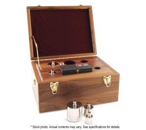 Rice Lake Weighing 1 kg - 100 mg (2.2221 kg) Precision Laboratory ASTM Class 1 Weight Set (5-3-2-1) with Accredited Certificate