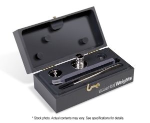 Rice Lake Weighing Essential Weights Set (5 kg, 500 g, 2 g) Precision Laboratory ASTM Class 1 with Accredited Certificate